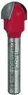 Фреза за дрво Freud Round Nose Bit F03FR01594, дијаметар 12mm, 2 сечила, црвена