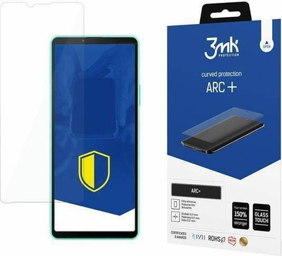 Folie mbrojtëse 3MK ARC+, për Sony Xperia 10 IV, fullscreen, transparente