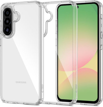Futrollë telefoni Tech-Protect Flexair Hybrid për Samsung Galaxy A56 5G, transparente, mbrojtje hibrid