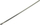 Shirit fiksues inox Ball-lock 12x350mm, çelik T304, ngjyrë argjendi