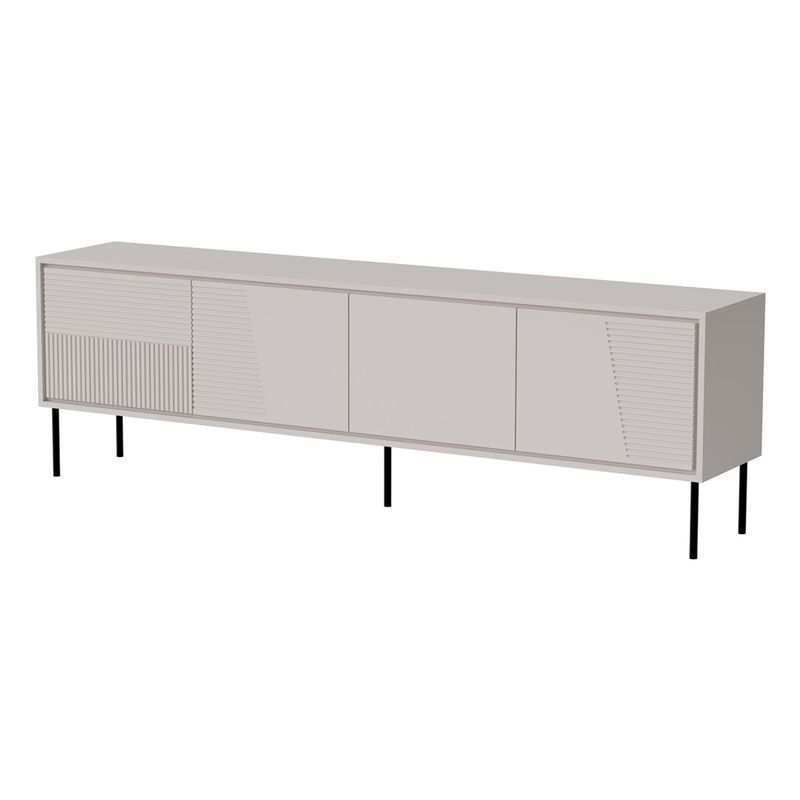 Kredencë TV Cama Meble ABI, 200x38x62cm, MDF, ngjyrë kashmiri mat