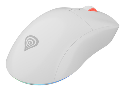 Maus Genesis Zircon XIII, pa tel dhe me USB-C, 26000 DPI, i bardhë