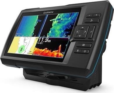Pajisje sonar Garmin Striker Vivid 7", GPS, ekran me ngjyra, e zezë