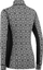 Bluzë bazë për goca Kari Traa Rose Half Zip, lesh merino, mëngë të gjata, black/white