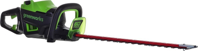 Gërshërë kopshti me bateri Greenworks GD60HT66, 60V, teh 66 cm, jeshile