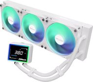 Ftohës uji për CPU ASRock Challenger White 360 Digital, radiator 360mm, ARGB, i bardhë