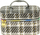 Kuti kozmake ADAR Cosmetic Case S, 23 x 17 x 15 cm, e kuqe me të bardhë