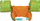 Jelet noti për kalamajt Bestway Kids Deluxe Swim Vest Turtle, deri 25 kg, me rrip sigurie, shumëngjyrësh