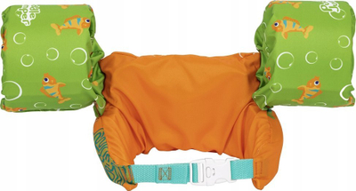 Jelet noti për kalamajt Bestway Kids Deluxe Swim Vest Turtle, deri 25 kg, me rrip sigurie, shumëngjyrësh