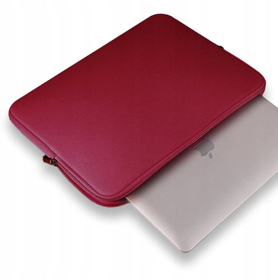 Çantë mbrojtëse laptopi Hurtel Universal, 14", neopren, e kuqe