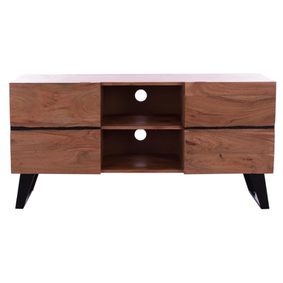 Komodë për TV Alicia dru akacie 130×43×66 cm (HM8174.11)