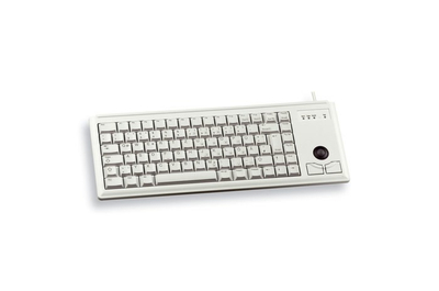 Tastierë CHERRY G84-4400, PS/2, me trackball, gri