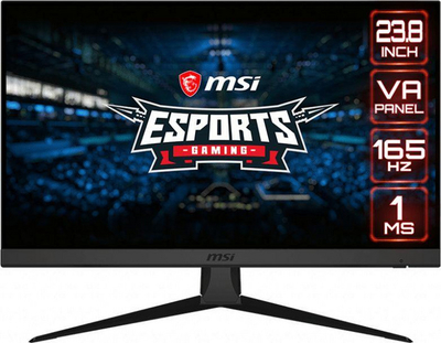 Monitor MSI Optix MAG301RF, 23.8", Full HD, i zi