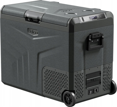 Frigorifer turistik Yolco TCX60 Carb, 63L, kompresor dual zone, gri i errët