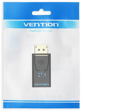 Adapter DisplayPort në HDMI Vention, 4K, i zi