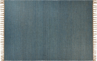 Tapet Beliani LUNIA, 160x230 cm, jute, blu