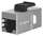 Bashkues keystone Lanberg KSF6-3000, RJ45 RJ45, FTP Cat.6, argjendtë
