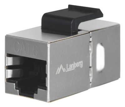 Bashkues keystone Lanberg KSF6-3000, RJ45 RJ45, FTP Cat.6, argjendtë