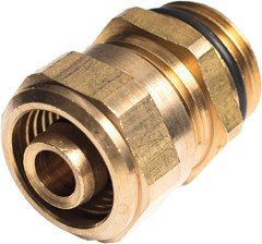 Bashkues kalues Tece 740121, PEX 16mm, 1/2", bronzi