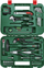 Set veglash Bosch Advanced 1600A02BY7, 52 pjesë, me kuti, jeshil