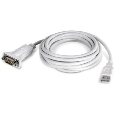 Kabllo konvertuese USB në RS232 TRENDnet TU-S910, 3m, 9-pin, e bardhë