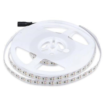 Shirita LED SMD3014, 204 LED/në metër, dritë e bardhë e ngrohtë, IP20
