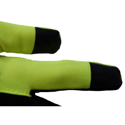 Doreza vrapimi Vizari Dark Gloves 1.0, ekran prekës, madhësia XS, jeshile e zezë