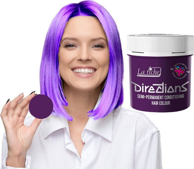 Ton kualor për flokë La Riche Directions Plum, 88 ml, ngjyrë lejla e errët