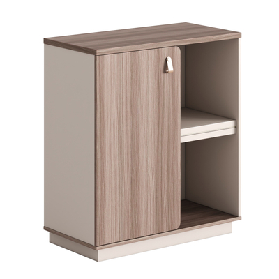 Kabinet librash Superon HM2143, melaminë, 80x40x90 cm, bezhë natyrale