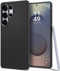 Këllëf telefoni Spigen Liquid Air, për Samsung Galaxy S26 Ultra, TPU, i zi mat