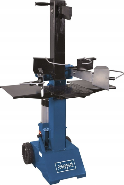 Çarës druri elektrik Scheppach HL810, 3000W, 8 ton, blu