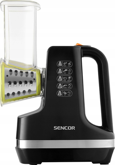 Rrallës elektrik Sencor SSG 4301BK, 5 shtojca, i vogël, i zi