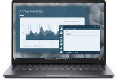 Laptop Dell Pro 14 PC14255, 14", Ryzen 5, 16GB RAM, 512GB SSD