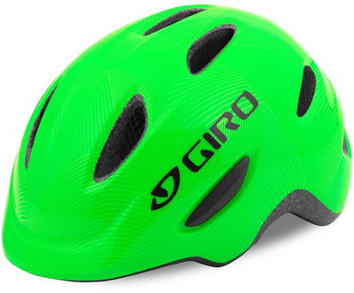 Kask dzieciecy juniorski SCAMP matte green lime lines r. XS (45-49 cm) (GR-7075732)