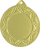 Medalje e artë me hapësirë për ngjitje, R-40 mm, T-1 mm
