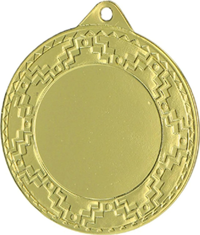 Medalje e artë me hapësirë për ngjitje, R-40 mm, T-1 mm
