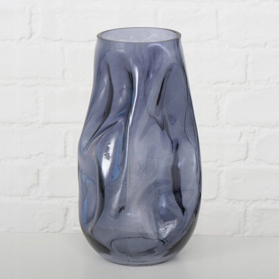 Vazo qelqi Boltze Home Lojin, 16 cm, gri