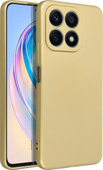 Навлака за телефон Metallic Case за Honor X8a, TPU, металик златна