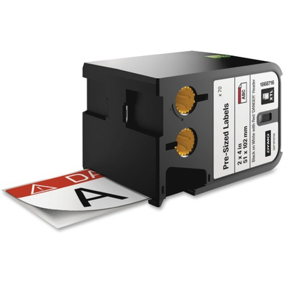 Kasetë etiketash Dymo XTL 1868716, 51mm x 102mm, 70 etiketa, bardhë me të zezë