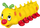 Lodër për qen Trixie Giant Caterpillars, latex, 26 cm, me shumë ngjyra