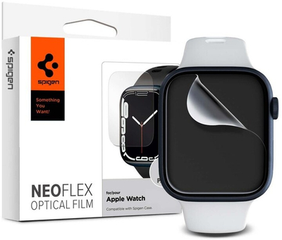 Spigen заштитна фолија Film Neo Flex за Apple Watch 7 45mm, 3 парчиња