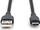 Kабел Digitus USB-C силикон, 2 m, 60W, црн