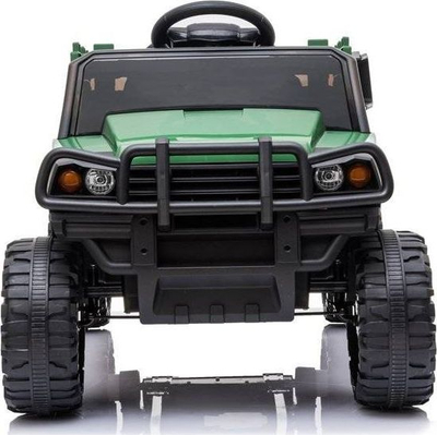 Makina elektrike lodër Lean Cars Auto BDM0926, 12V, telekomandë prindërore, e gjelbër