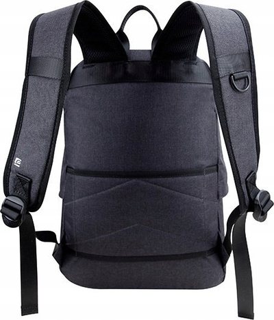 Çantë shpine për laptop Bestlife Devon, 15.6", poliester, gri
