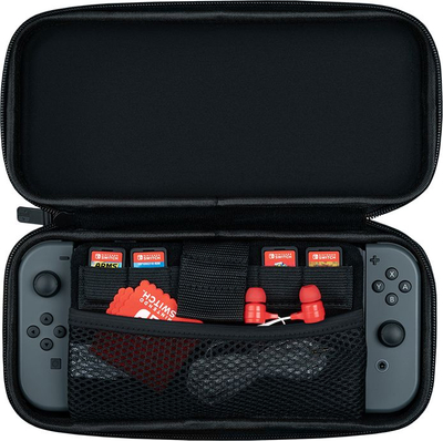 Set aksesorësh PDP Nintendo Switch Starter Kit 500-115, kuti udhëtimi, kabllo karikimi, leckë pastrimi