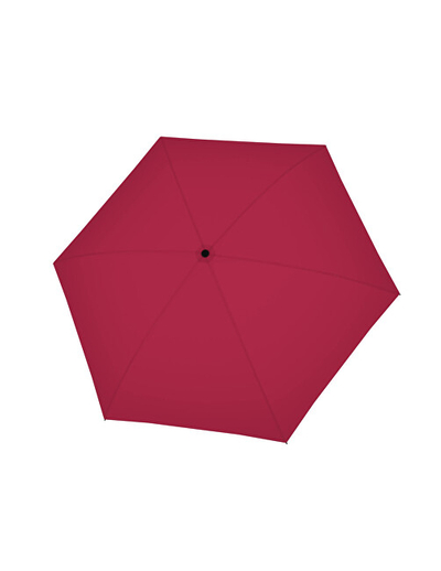 Çadër e palosshme Doppler Fiber Mini Compact Uni Viva Magenta, e kuqe e errët