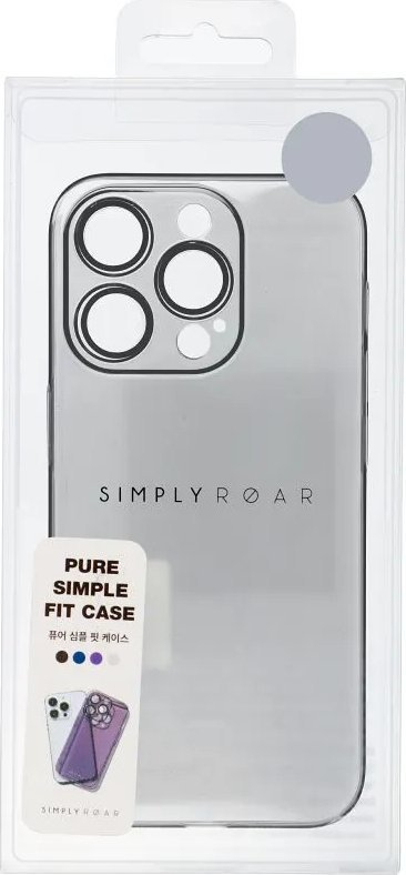 Mbulesë silikoni Roar Pure Simple Fit për iPhone 14 Pro Max, shumë e hollë, transparente