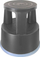 Столче скалила Q-Connect Plastic Step Stool KF00634, пластика, темно сиво