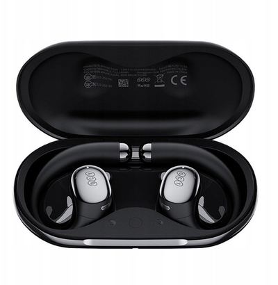 Kufje pa tel QCY Crossky R70, open ear, Hi Res LDAC, të zeza
