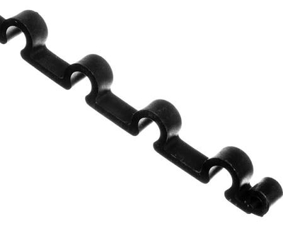 Shirit montimi DEVI DEVIclip MS, për kabllo 6.6-8.0 mm, 25 mm, i zi